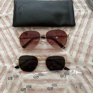 Lot of sunglasses